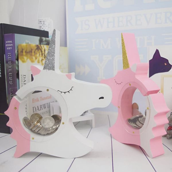 tirelire licorne magique