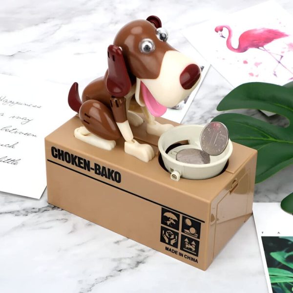 Tirelire Chien Gamelle