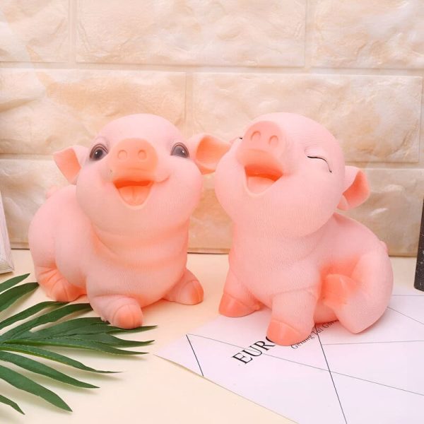 Tirelire Cochon en Plastique