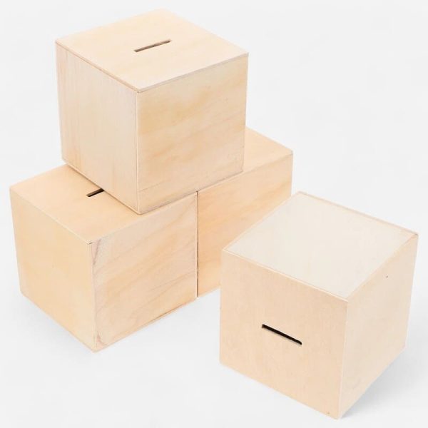 tirelire en bois à peindre