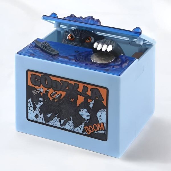 tirelire Godzilla interactive