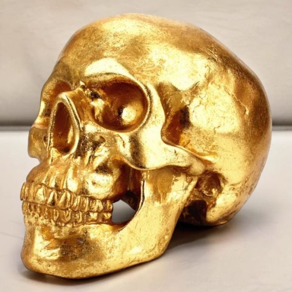 tirelire tête de mort